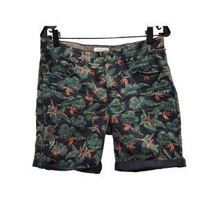 ELEVEN PARIS Size 30 Shorts Tropical Cotton Chino Khaki